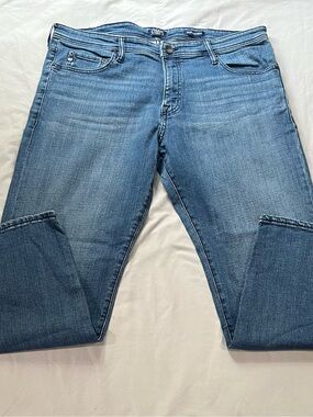 Chaps Men's Medium Blue Slim Straight Jeans 38X32